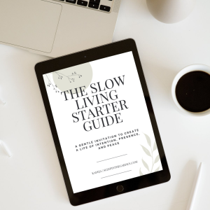 The Slow Living Starter Guide | Digital PDF